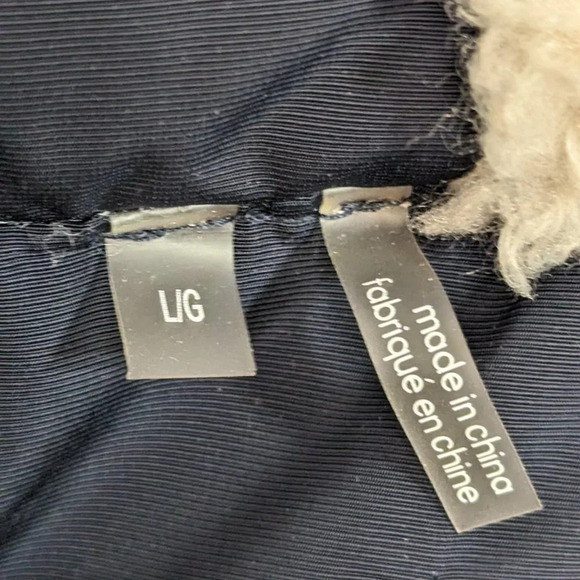 Calvin Klein Mens Winter Jacket Size Large Blue - Picture 15 of 16